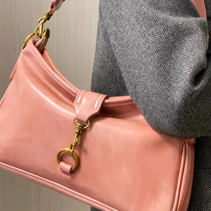 Niche design bag women's new high-end armpit bag baguette bag fashion versatile crossbody messenger bag women hand bags mini bag